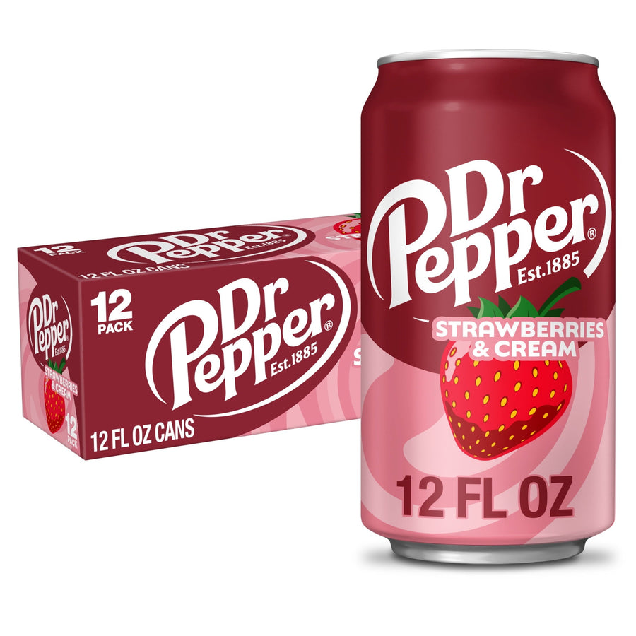 Strawberries & Cream Soda X4